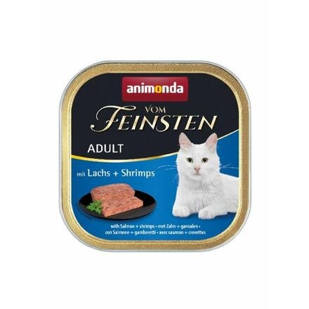 Paštika Animonda losos + krevety 100g