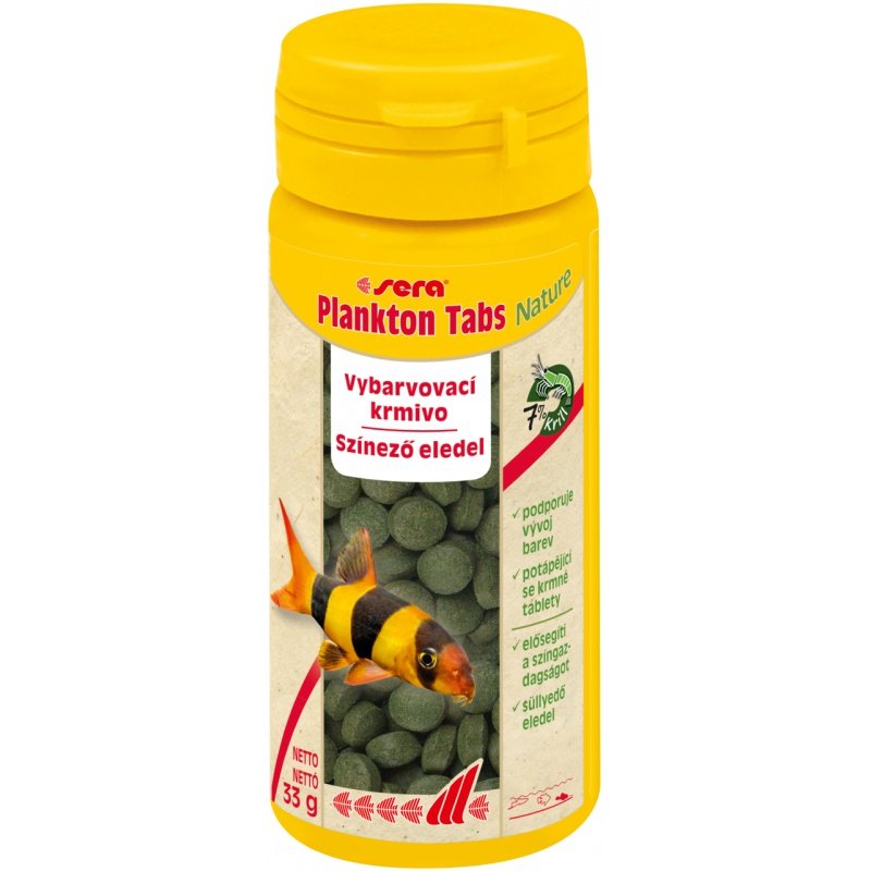 sera Plankton Tabs Nature 50 ml