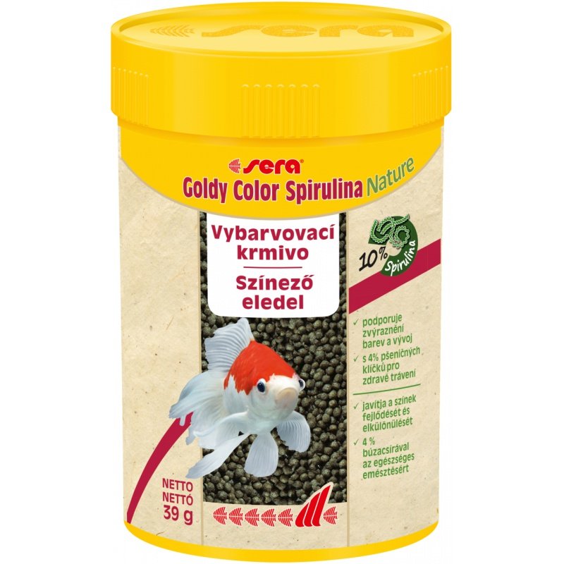 sera Goldy Color Spirulina Nature 100 ml