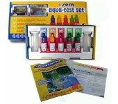 sera Aqua-Test-set  ( obsahuje - pH, gH, kH a NO2 test + výbavu )