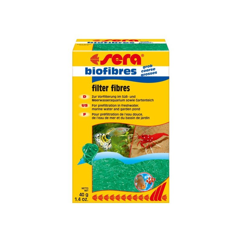sera bio filtrační vata - hrubá 40 g