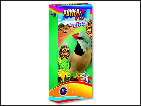 Tyčinky PV pro exotické ptactvo byliny a řasy 60g