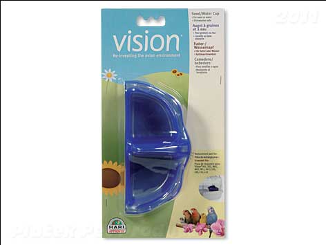 Miska Vision II voda/zrní modrá