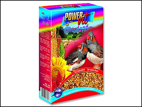 Krmivo PV pro zebřičky 500g