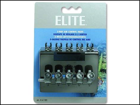 Ventil pěticestný plastový