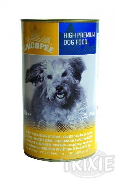 CHICOPEE konzerva kuře&krůta pro psy 400g