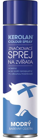 Kerolan Colour spray značkovací Modrá 200ml