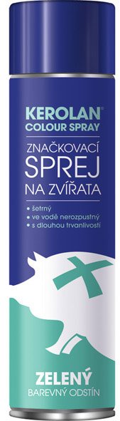Kerolan Colour spray značkovací Zelená 400ml