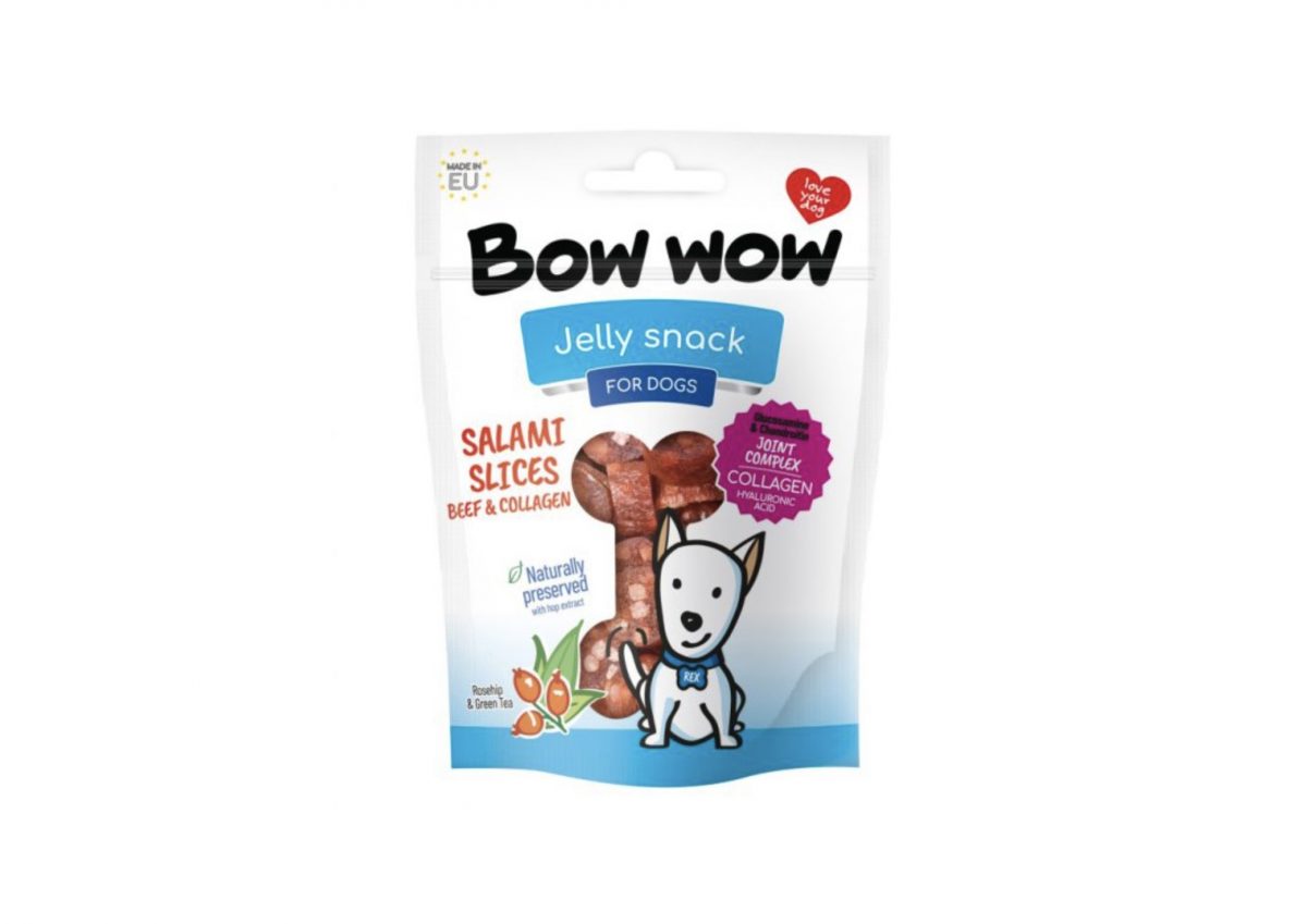 Bow Wow Salámová kolečka 80g