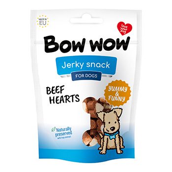 Bow Wow mini srdíčka 80 g