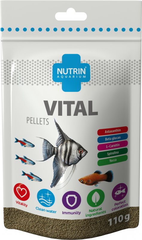 NUTRIN Aquarium - Vital Pellets 110 g