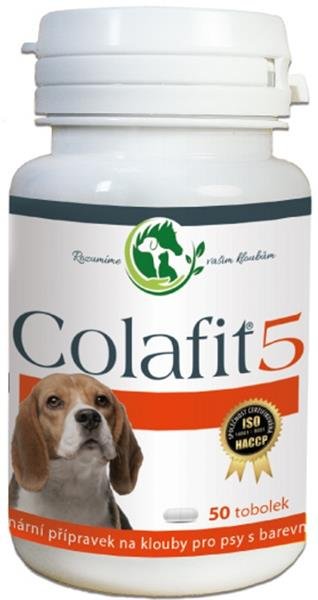 Colafit 5 pro psy na klouby - barevná srst  50tob