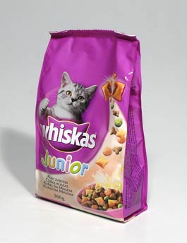 Whiskas Dry Junior s kuřecím mas.a polšt.s náplní 300g
