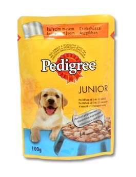 Pedigree kapsa Junior kuřecí 100g