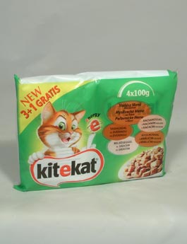 Kitekat kapsa Selské menu 4x100g