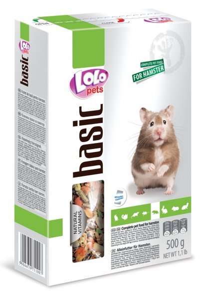 LOLOPETS krmivo křeček 500g