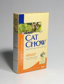Purina Cat Chow - kuře,krůta 400g