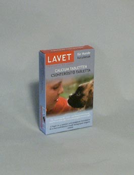 Lavet Calcium pro psy 50tbl