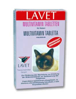 Lavet multivitamin pro kočky 50tbl