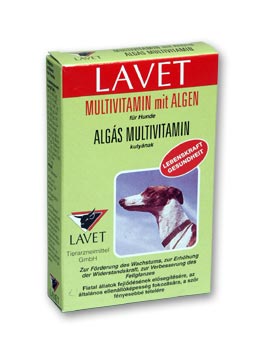 Lavet multivitamín s mořskou řasou pro psy 50tbl