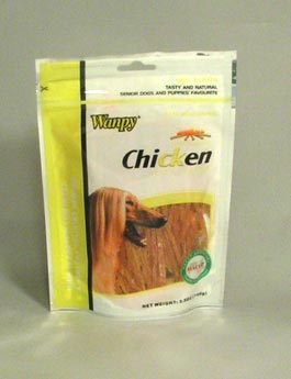Wanpy Dog Soft Chicken Jerky Strips 100 g
