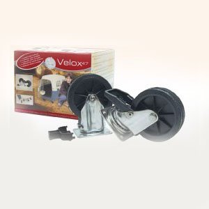 Kolečka k přepravce Clipper 4ks