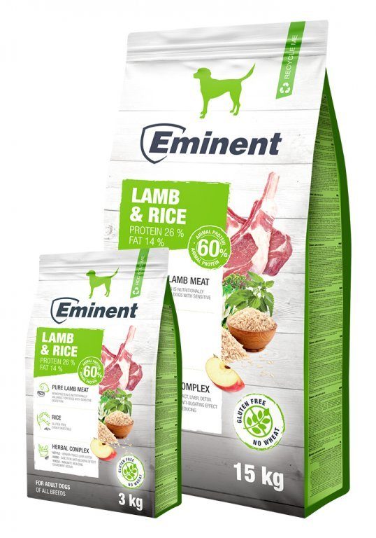 Eminent Adult Lamb & Rice 15 kg