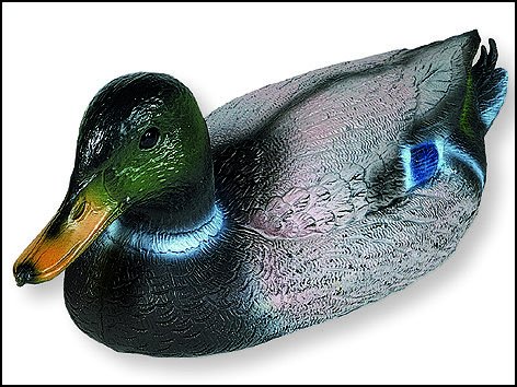 Dekorace kachna plastová 39 cm