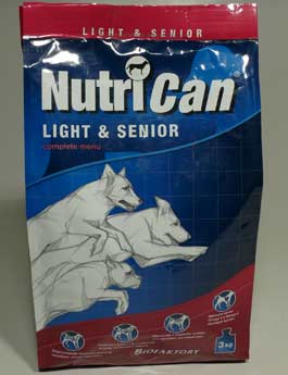 Nutri Can Ligth Senior 3kg