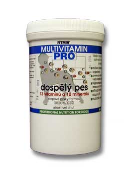 Fitmin  Pro multivitamin dospělý pes plv 450g
