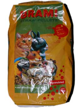 Brami slaměná Podestýlka různá zvířata 4kg