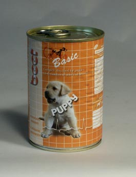 Calibra Basic konzerva Puppy vepřová 855g