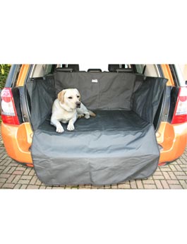 Ochranný autopotah do kufru pro psa GreenDog 105x75(130)x50 cm