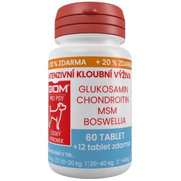 Giom ERA pes Intenziv.kloubní výživa 60 tbl
