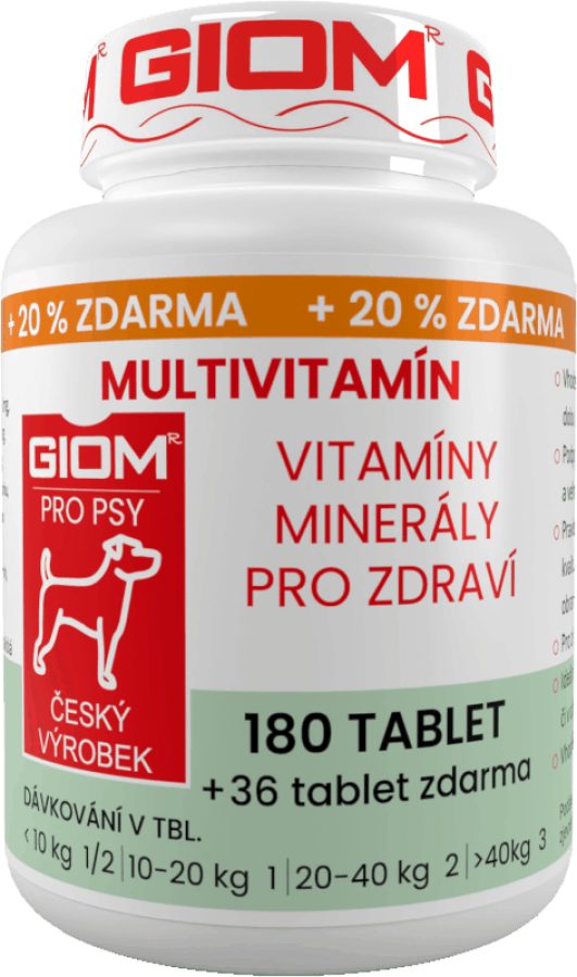 Giom ERA pes, kočka Multivitamin 180 tbl