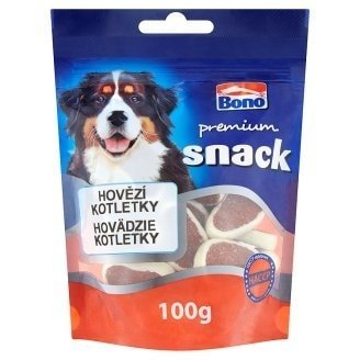 Bono pochoutka pes Hovězí kotletky 100g