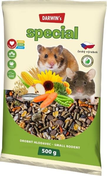 Darwin drobný hlodavec special 500g