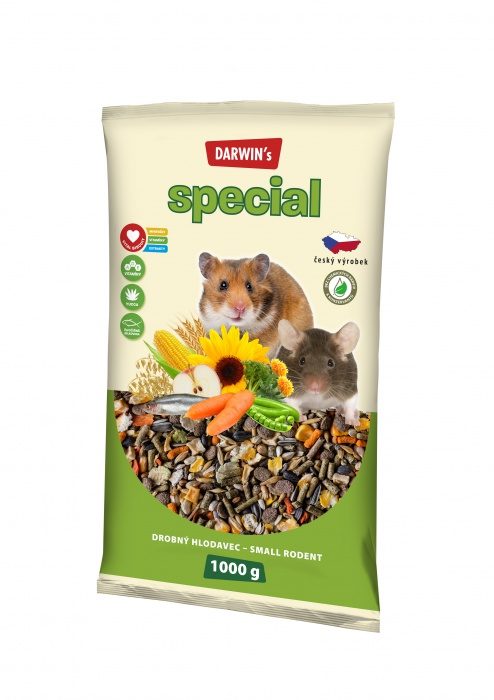 Darwin drobný hlodavec special 1kg