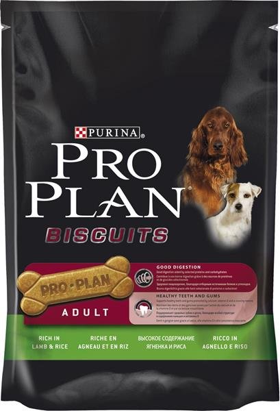ProPlan Pochoutka Biscuits Lamb&Rice pes 400g