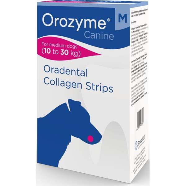 Orozyme enzym.plátky žvýkací pro psy M 141g