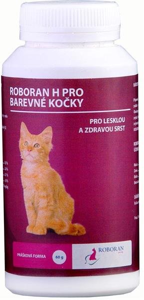 Roboran H pro kočky Barevné plv 60g
