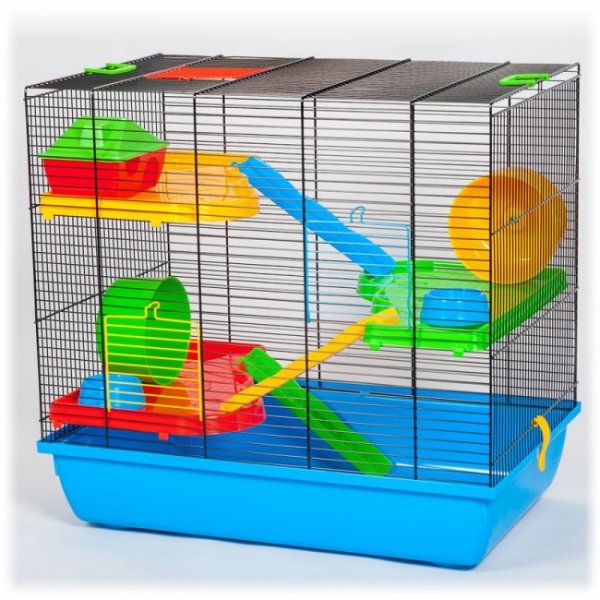 Klec hlodavec TEDDY GIGANT II 59 x 36 x 56 cm