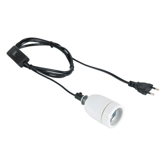 Trixie Objímka porcelánová Pro Socket do 250W, 1,8m