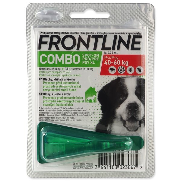 Frontline Combo spot-on XL (40-60kg)