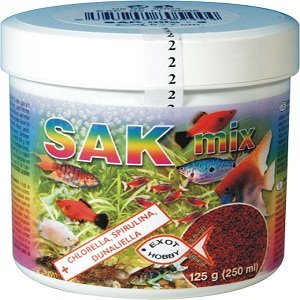 Granulované krmivo pro akvarijní ryby SAK mix č.3 250ml