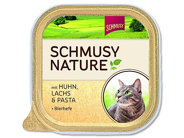 Vanička Schmusy Nature´s Menü kuře + losos 100g