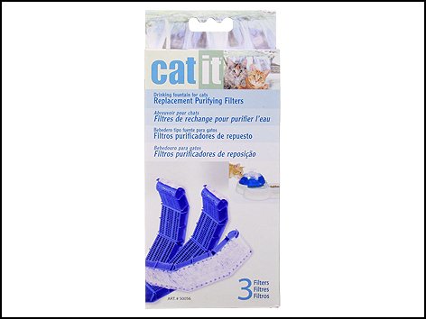 Náhradní uhlíkový molitan do velké fontány Cat It Fresh&Clean 3 ks