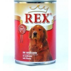 Rek(Rex) konz. se srdcem pes 1250g