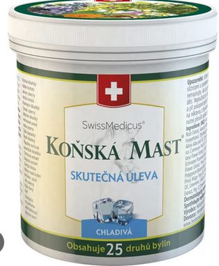 Koňská mast chladivá 500ml
