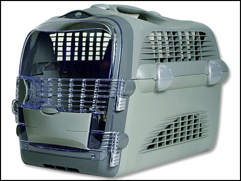 CAT IT Přepravka Design Cabrio šedá 51 x 33 x 35 cm 1ks